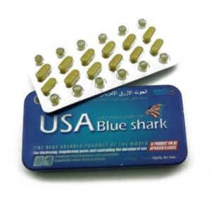 usa blue shark capsule for man power